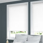 ColorizedZoom Eco-Friendly Blackout Soft White Roller Blind 8040
