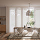 Colorized Oculus Pure White Panel Blind 8053