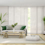 Colorized Oculus Cotton White Panel Blind 8047