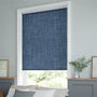 ColorizedZoom Thermal Luxe Dimout Whale Blue Roller Blind 8118