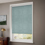 ColorizedZoom Thermal Luxe Dimout Teal Roller Blind 8116