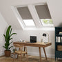 ColorizedZoom Expressions Fossil Grey Blackout Blind for VELUX® Windows 8256