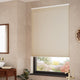 ColorizedZoom Electric DuoShade Cordless Beige Thermal Blind 9026