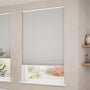 ColorizedZoom Electric DuoShade Cordless Plume Thermal Blind 9038