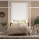 Colorized Electric DuoShade Cordless Arctic White Thermal Blind 9042