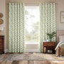 Colorized Leiden Coral Pistachio Curtains 9087