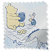 ColorizedSwatch Winnie The Pooh Toile Blue Curtains sample image 9116