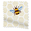 ColorizedSwatch Bumblebees Yellow Roller Blind sample image 9146