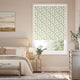 Colorized Twist2Go Leiden Coral Pistachio Roller Blind 9236