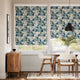 Colorized Twist2Go Reno Seafoam Natural Roller Blind 9248