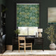 Colorized Twist2Go Tatton Green Olive Roller Blind 9254