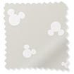 ColorizedSwatch Twist2Go Mickey Spots Blackout Mink Roller Blind sample image 9277