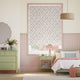 Colorized Twist2Go Mickey & Minnie Blackout Blush Roller Blind 9310