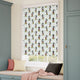 ColorizedZoom Twist2Go Mickey Stripe Blackout Chalk Blue Roller Blind 9312
