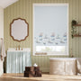 Colorized Twist2Go Splash Blackout Donald Nautical Border Powder Blue Roller Blind 9316