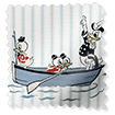 ColorizedSwatch Twist2Go Splash Blackout Donald Nautical Border Powder Blue Roller Blind sample image 9316