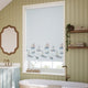 ColorizedZoom Twist2Go Splash Blackout Donald Nautical Border Powder Blue Roller Blind 9316