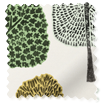 ColorizedSwatch Cedar Forest Roman Blind sample image 9320