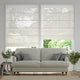 Colorized Madagascar Voile Neutral Roman Blind 9323