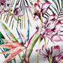 ColorizedPLA Paradise Botanical Flamingo Roman Blind 9326