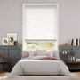 Colorized Acantha Snow White Roman Blind 9330