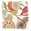 ColorizedSwatch Tropical Fruit Berry Ivory Roman Blind sample image 9339