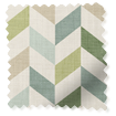 ColorizedSwatch Phoenix Teal Green Roman Blind sample image 9376