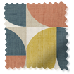 ColorizedSwatch Reno Twister Roman Blind sample image 9380