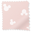 ColorizedSwatch Mickey Spots Candy Floss Roman Blind sample image 9388