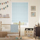 Colorized Mickey Spots Sky Blue Roman Blind 9391