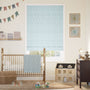 Colorized Mickey Spots Sky Blue Roman Blind 9391