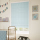 ColorizedZoom Mickey Spots Sky Blue Roman Blind 9391