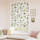 ColorizedZoom 101 Dalmatians Soft Green & Rose Roman Blind 9396