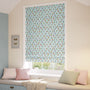 ColorizedZoom Mickey & Minnie Blue Roman Blind 9405