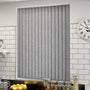 ColorizedZoom Alicante Marble Silver PVC Blackout Vertical Blind 9421
