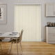 Colorized Alicante Marble Cream PVC Blackout Vertical Blind 9420