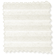 ColorizedSwatch BiFold ClickFIT DuoLuxe Soft White Pleated Blind sample image 2048