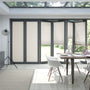 Colorized BiFold ClickFIT Cream Pleated Blind 2052
