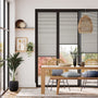 Colorized BiFold ClickFIT DuoShade Stucco Pleated Blind 2067