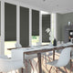 ColorizedZoom BiFold ClickFIT Premier Iron Pleated Blind 2073