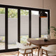 ColorizedZoom BiFold Adapt DuoLuxe Dove Pleated Blind 2089