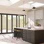 ColorizedZoom BiFold Adapt DuoShade Cream Pleated Blind 2097