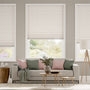 Colorized DuoShade Cordless Crackle Alabaster Thermal Blind 2214