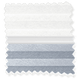 ColorizedSwatch Night & Day Duo Voile Sky Thermal Blind sample image 2332