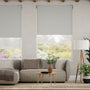 Colorized Atom Dusky Grey Double Roller Blind 2337