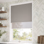 ColorizedZoom Eclipse Dove Grey & City Grey Double Roller Blind 2362