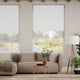 Colorized Cosmos Wisp Double Roller Blind 2441