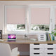 Colorized PerfectFIT DuoShade Pink Blush Thermal Blind 2498