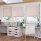 ColorizedZoom PerfectFIT DuoLight Dusky Pink Thermal Blind 2523