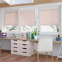ColorizedZoom PerfectFIT DuoLight Dusky Pink Thermal Blind 2523